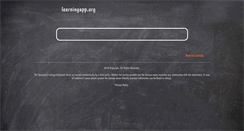 Desktop Screenshot of learningapp.org